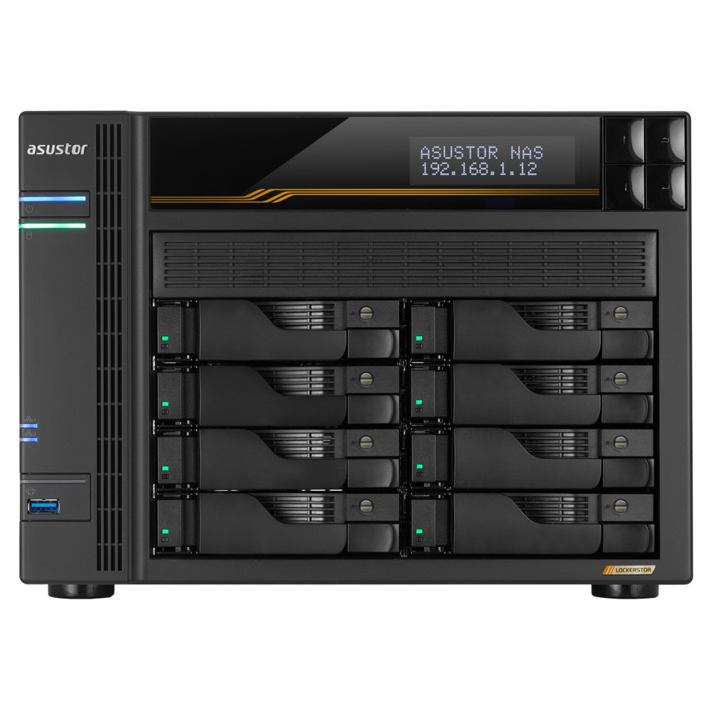 ASUSTOR LOCKERSTOR 8 Gen3 NAS Desktop