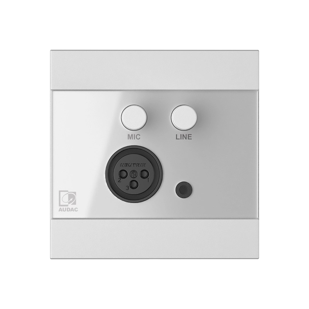 AUDAC  WP205/W wall plate/switch cover White