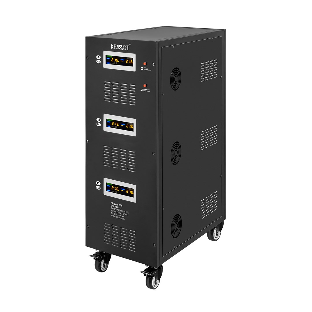 KEMOT Automatyczny trójfazowy stabilizator napięcia   PROavr-50k