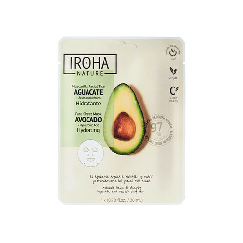 Iroha Avocado Face Sheet Mask -