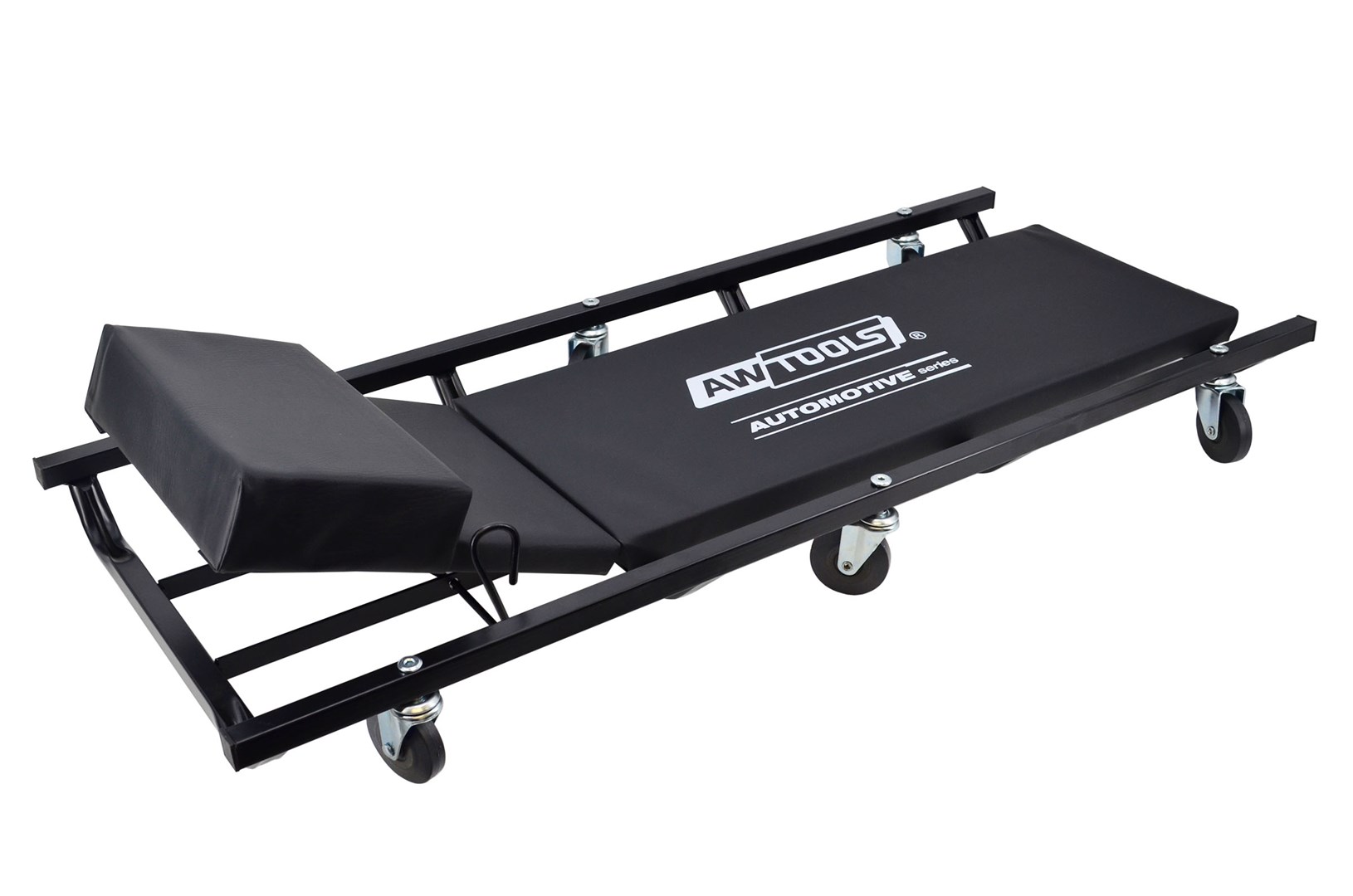 AWTOOLS UPHOLSTERED WORKSHOP LOUNGER 3-POSITION HEADREST