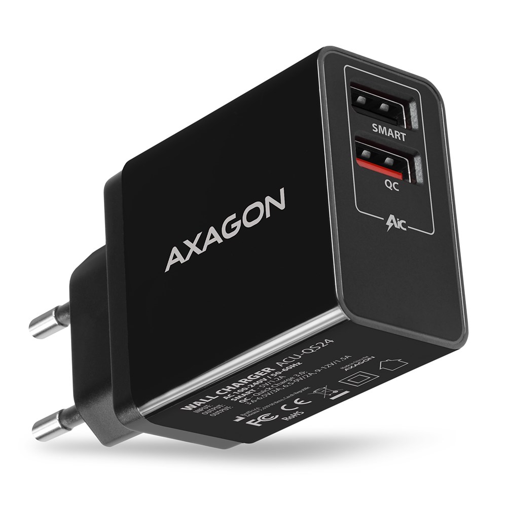 AXAGON ACU-QS24 wall charger Smart 5V