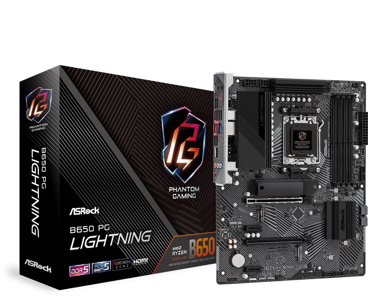 ASRock B650 PG LIGHTNING AM5 4DDR5