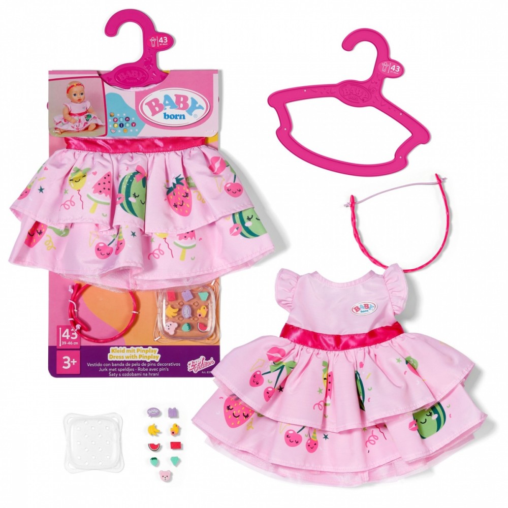 Zapf Baby Born Dress with Pin