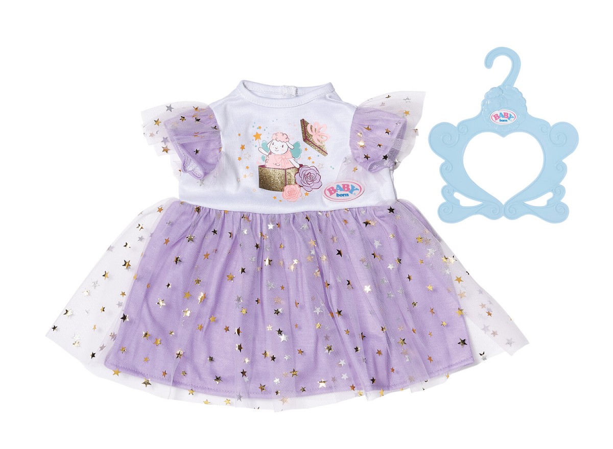 Zapf Baby Born Lilac Tutu Dress