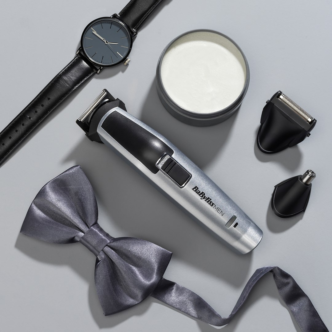 Babyliss  8-in-1 Titanium Silver, Black Nickel-Metal