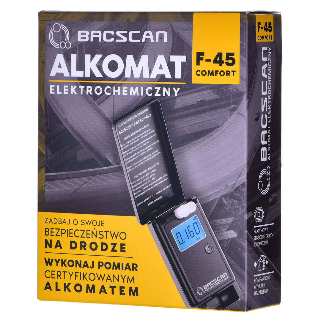BACscan  F-45 alcohol tester 0 -