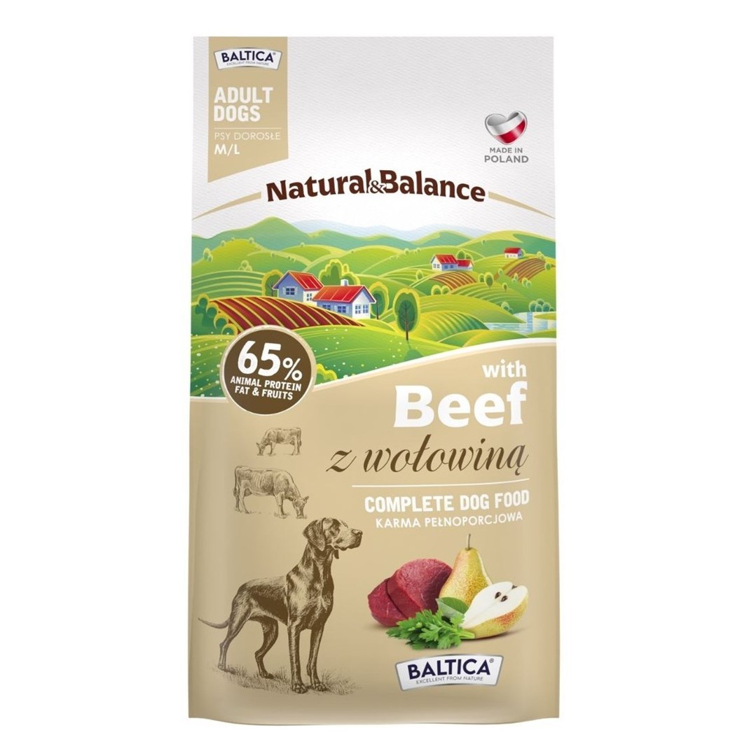 BALTICA  Natural & Balance Beef M/L