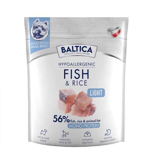 BALTICA  Nutraceutic Hypoallergenic Light S Fish