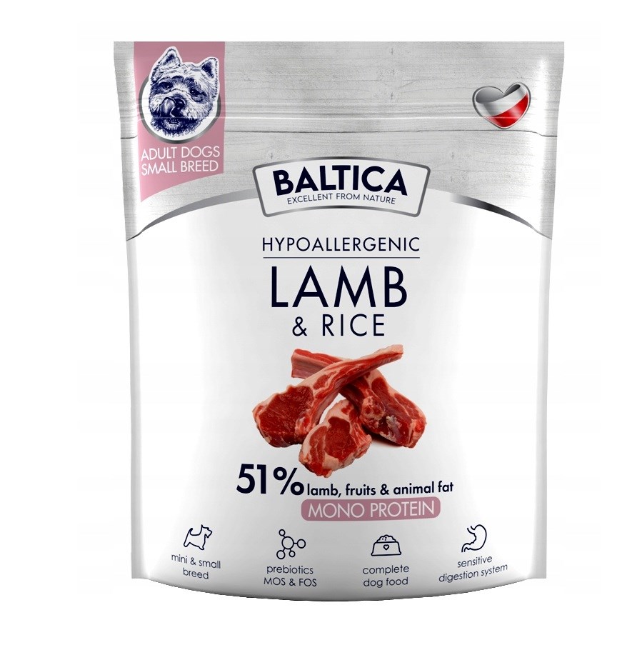 BALTICA  Nutraceutic Hypoallergenic S Lamb with