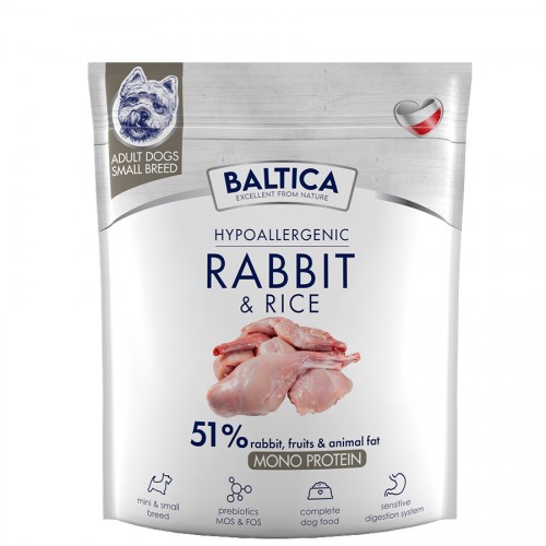BALTICA  Nutraceutic Hypoallergenic S Rabbit with