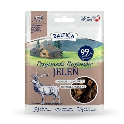 BALTICA Przysmaki regionów Monoprotein Deer -