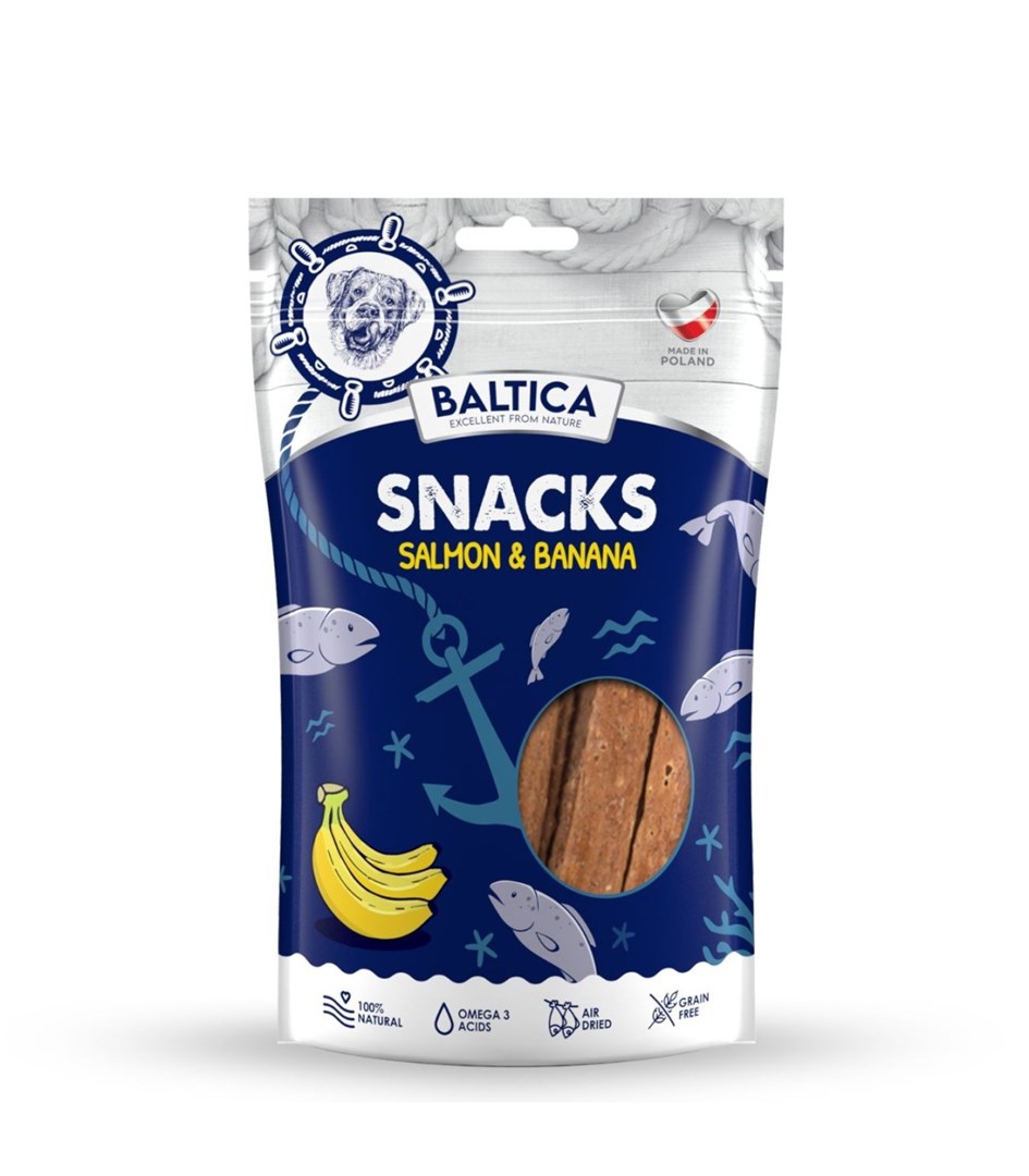 BALTICA Snacks Salmon with bananas -