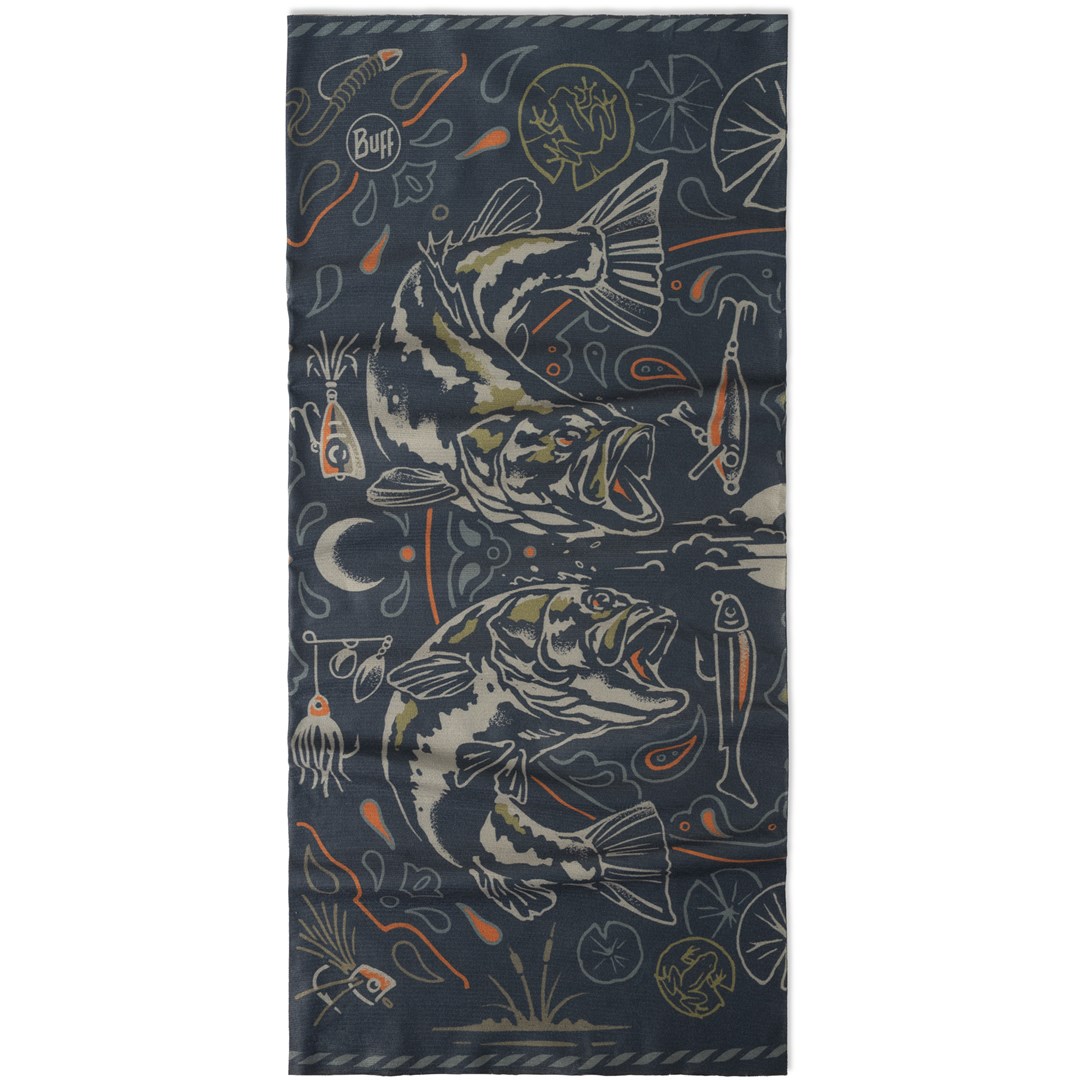 Buff Bandana  COOLNET UV® LARGEMOUTH NAVY