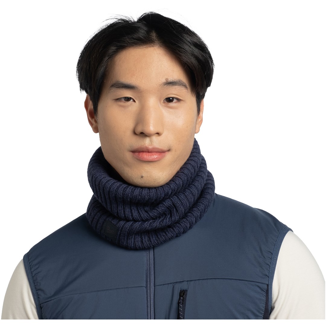 Buff Bandana KNITTED NECKWARMER NORVAL MIDNIGHT