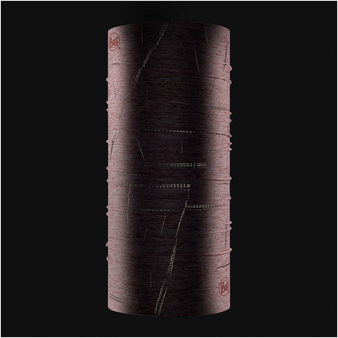 Buff Bandana REFLECTIVE HTR ROSE PINK-ROSE
