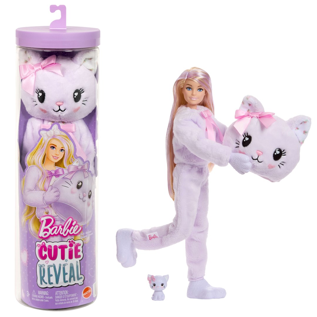 Mattel Barbie Cutie Reveal Doll &