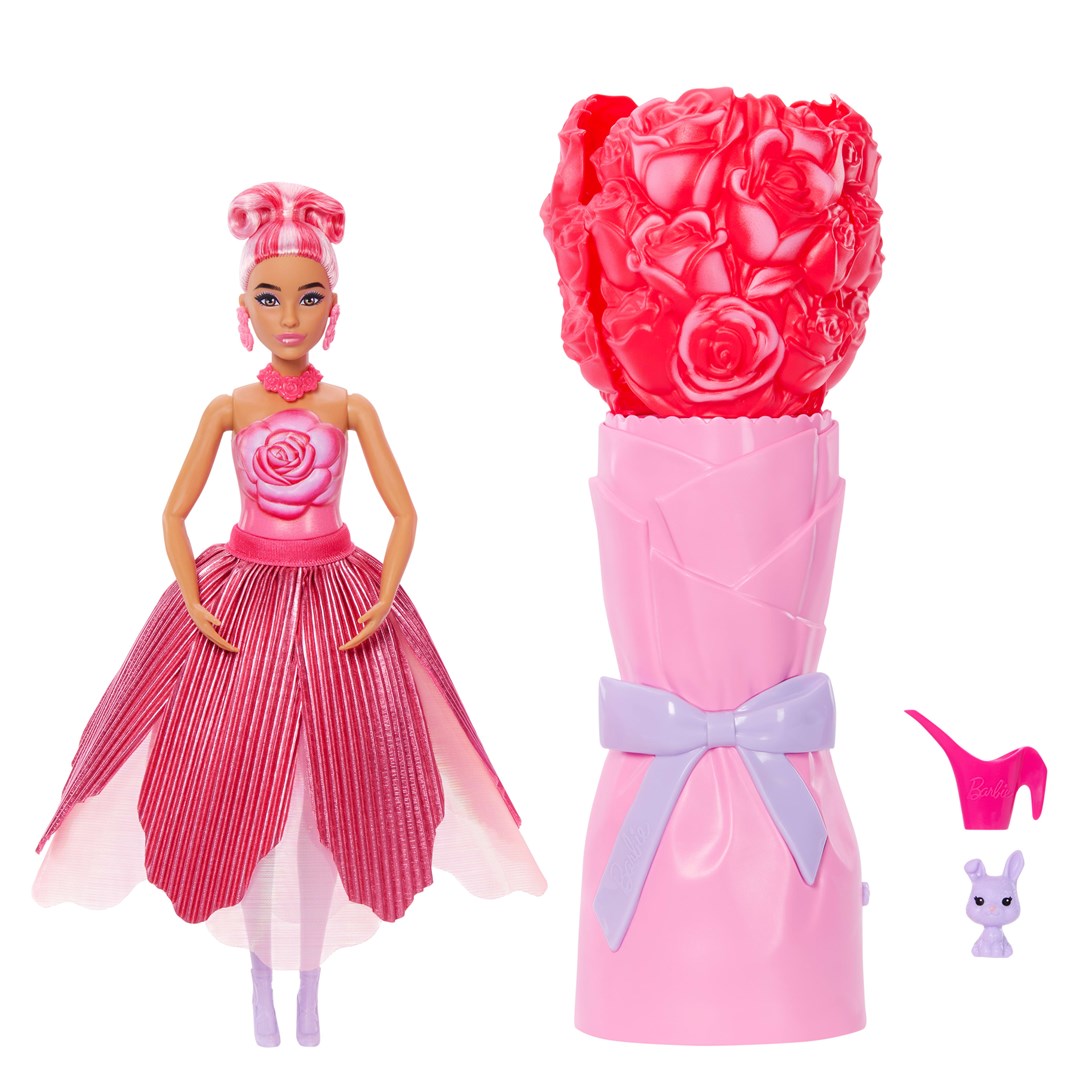 Mattel Barbie Petal Pop Scented Fashion