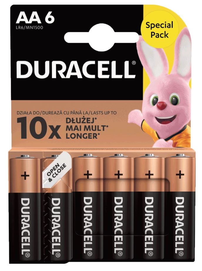 Duracell  Basic AA/LR6 blister 6pcs |
