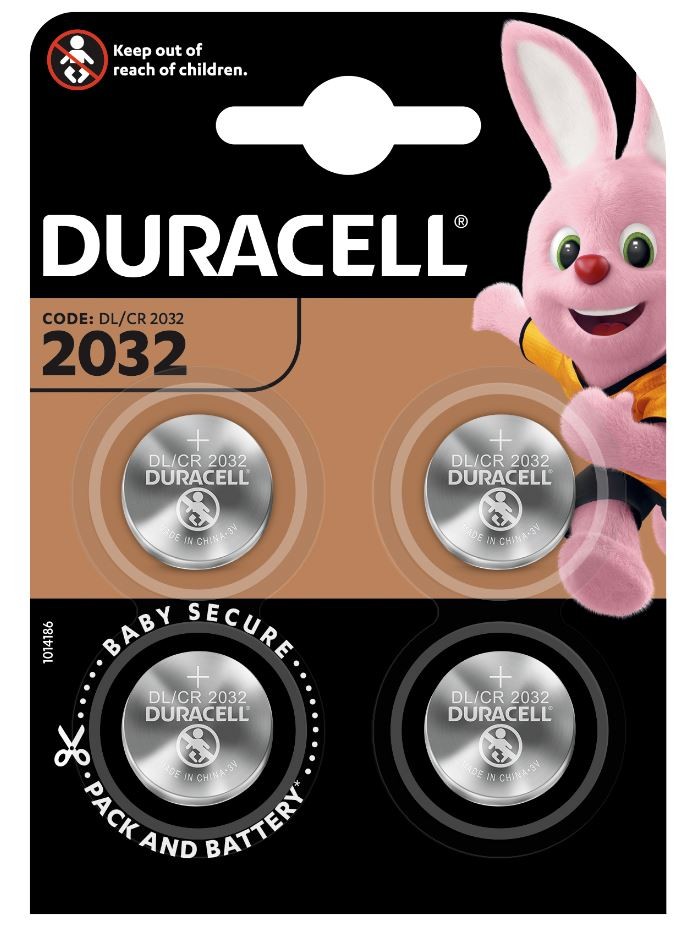 Duracell Batteries CR2032 blister 4szt |