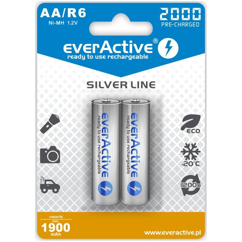 EverActive  BATTERIES R6/AA 2000 mA H