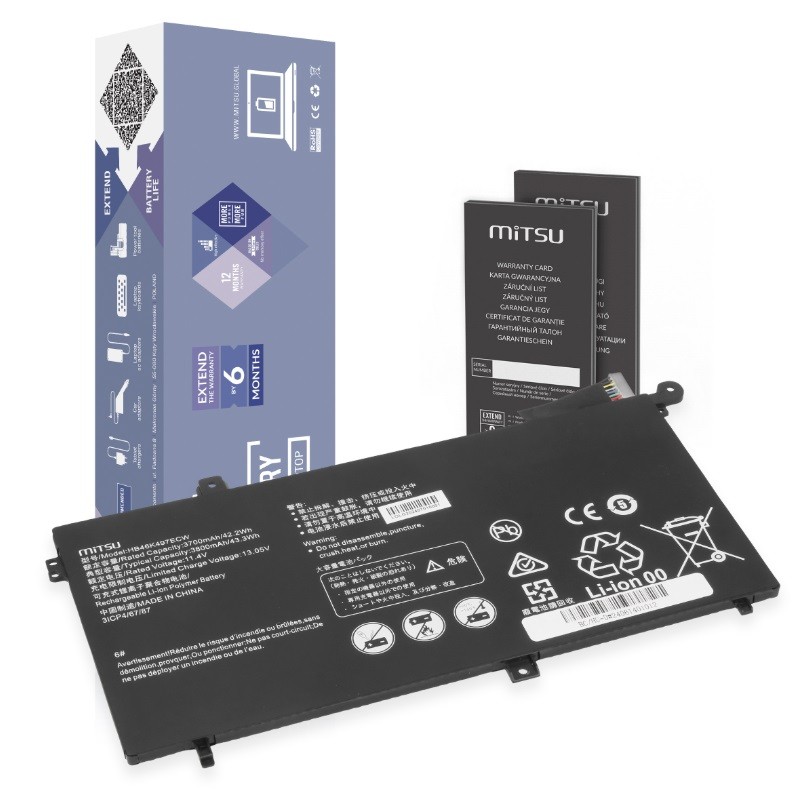 Mitsu  Batterry for Huawei Matebook D