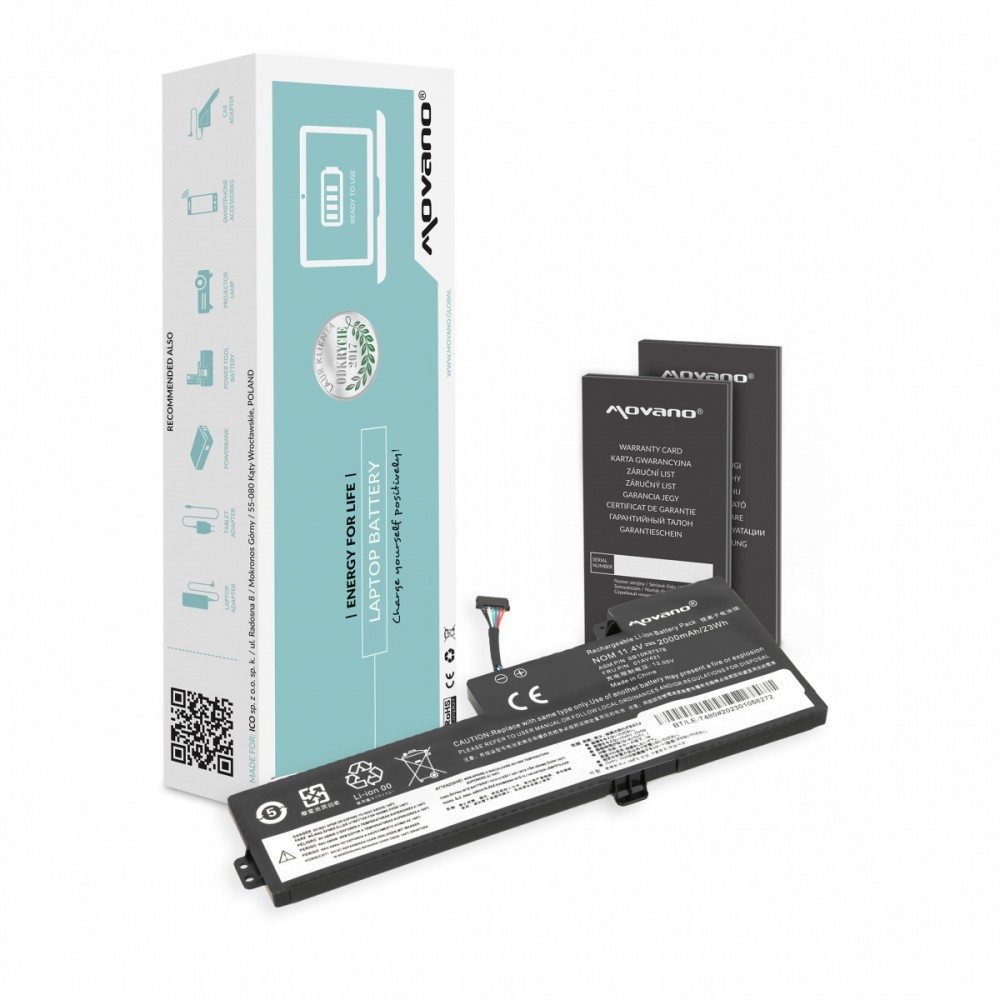 Movano  Battery 01AV419 for Lenovo T470