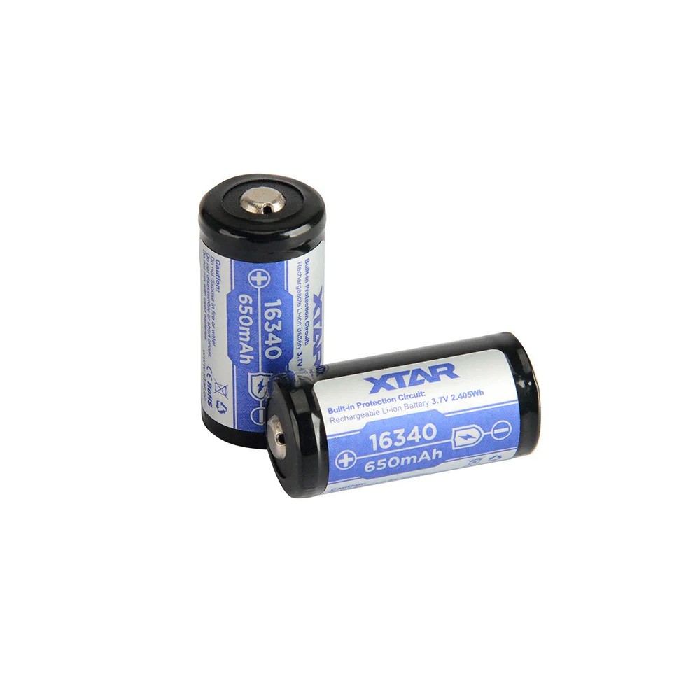 XTAR  Battery 16340 3,7V Li-ion