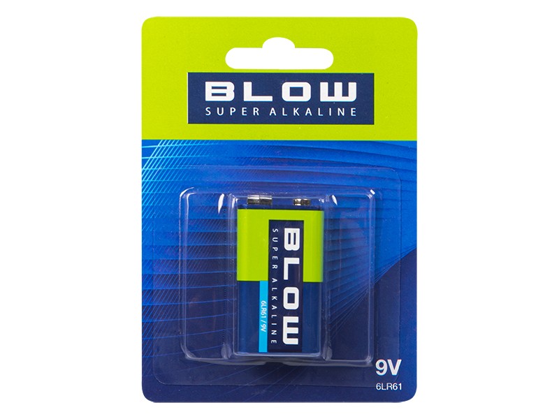 BLOW Battery 9V 6LR61 Super Alkaline