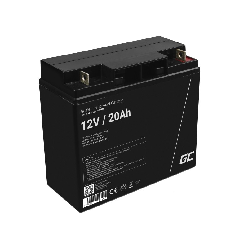 GREEN CELL Battery AGM GC 12V