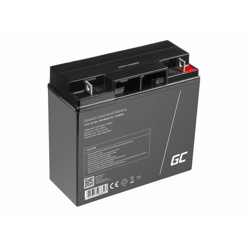 GREEN CELL Battery AGM VRLA 12V