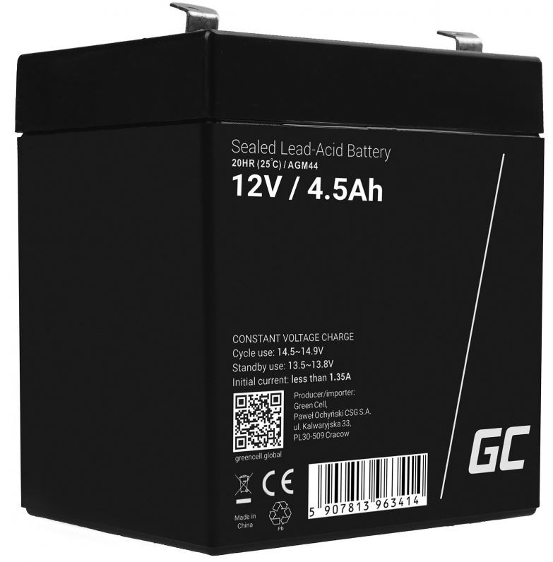 GREEN CELL  Battery AGM VRLA 12V