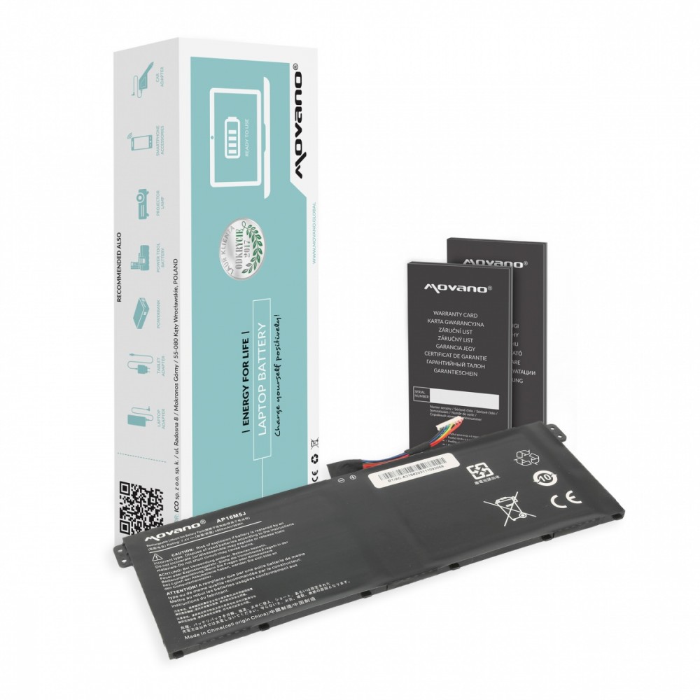 Movano  Battery AP16M5J for Acer Aspire