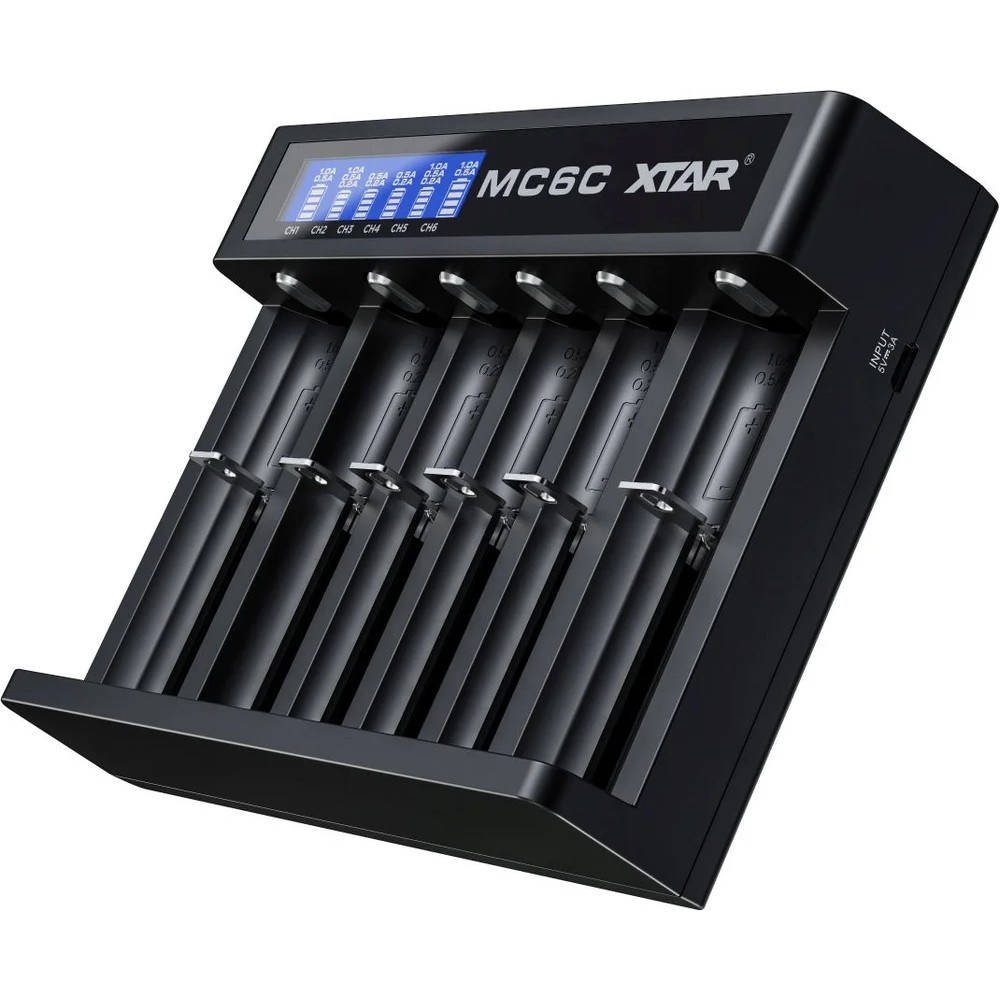 XTAR  Battery charger LI-ION 18650  MC6C