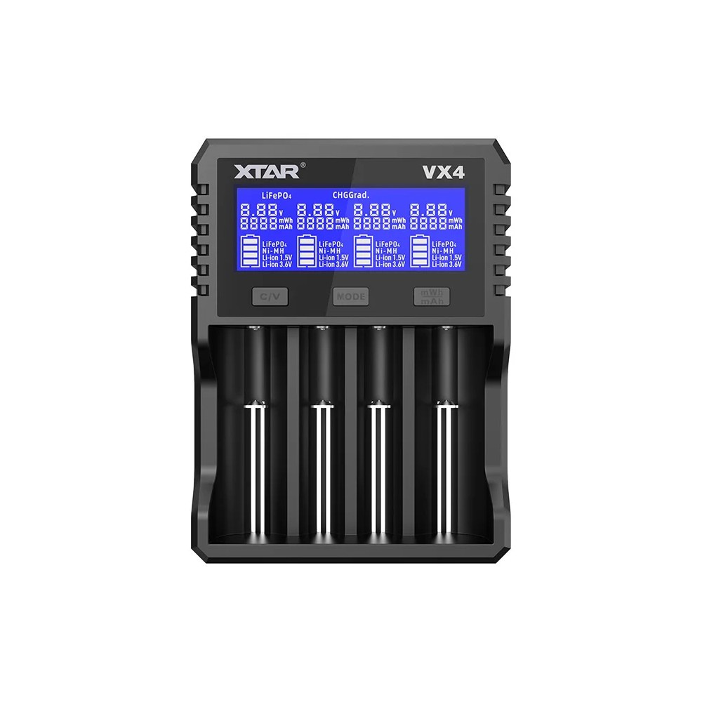 XTAR  Battery charger LI-ION, LI-FEPO4, NI-MH