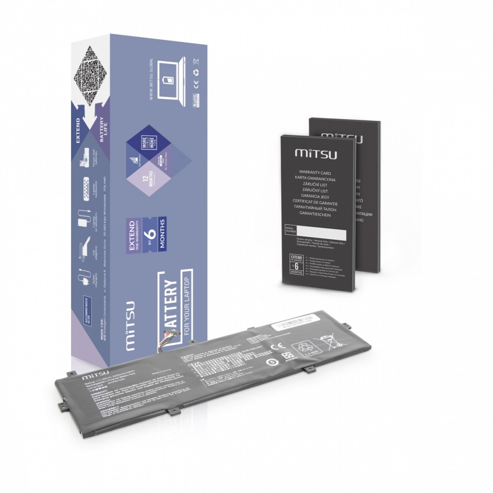 Mitsu Battery for Asus UX430 3400mAh(39Wh)