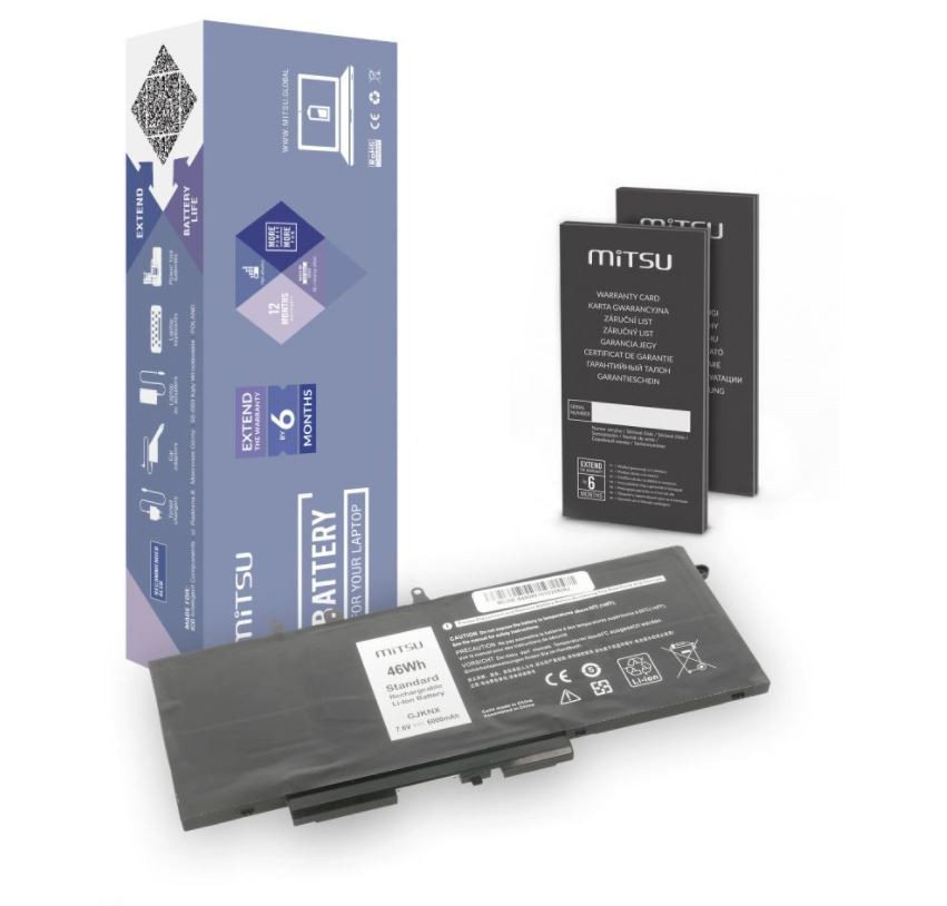 Mitsu Battery for Dell Latitude 5490