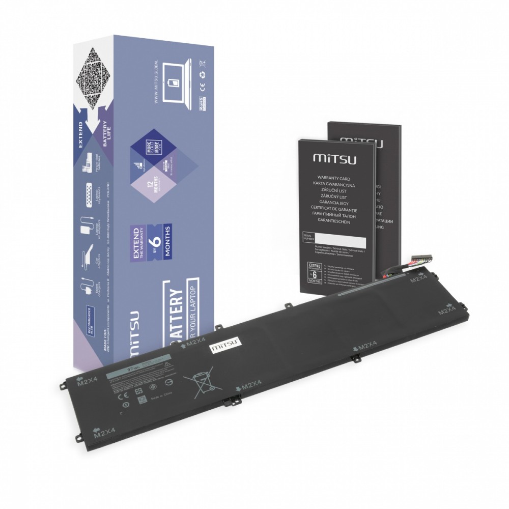 Mitsu  Battery for Dell XPS 15