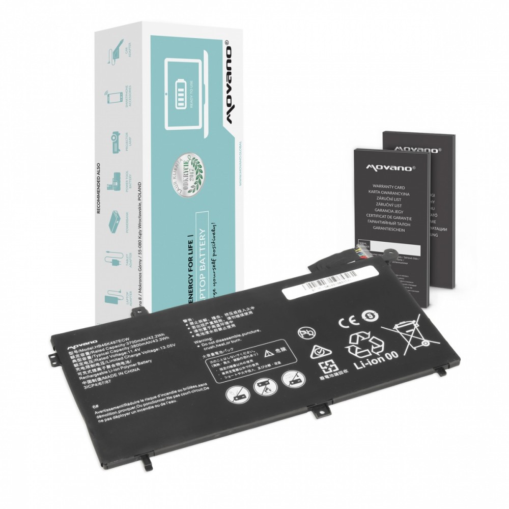 Movano  Battery for Huawei Matebook D