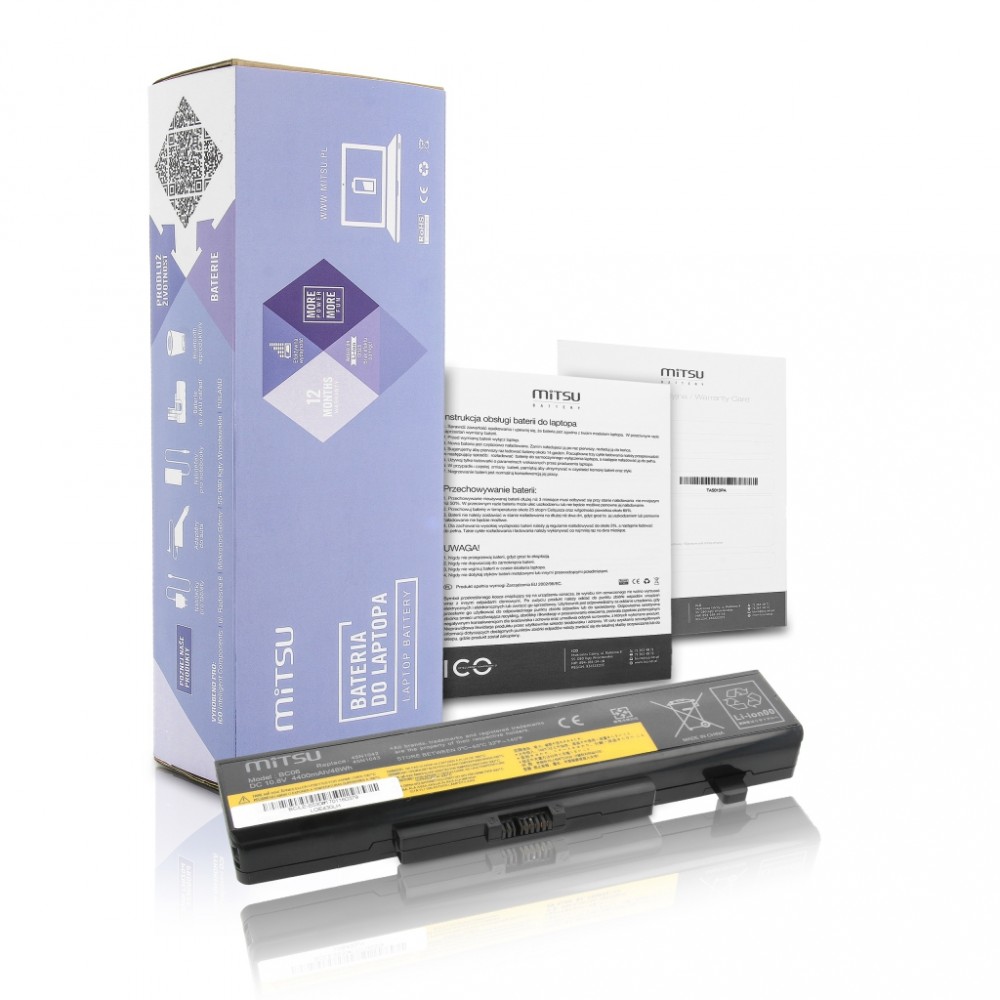 Mitsu  Battery for Lenovo Thinkpad E530