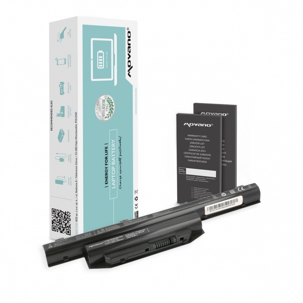 Movano  Battery FPCBP405Z for Fujitsu Lifebook