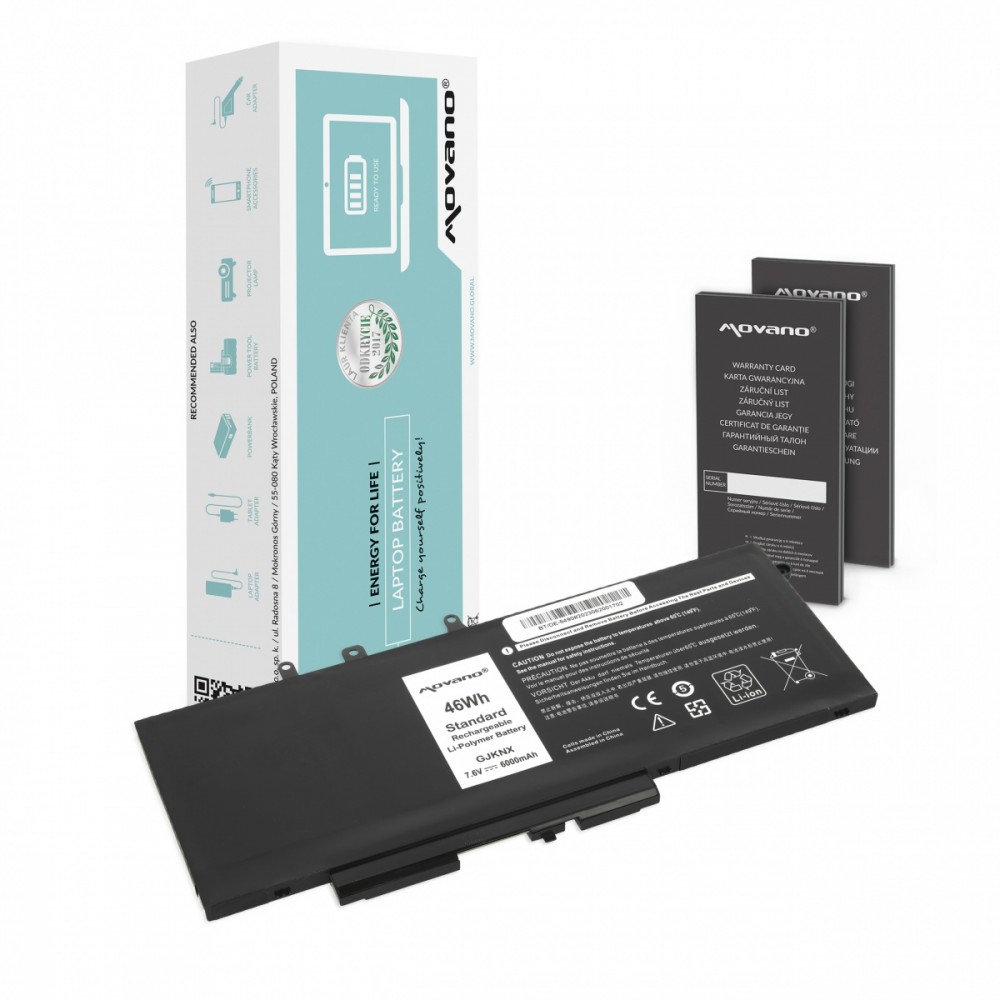 Movano  Battery GJKNX for Dell Latitude