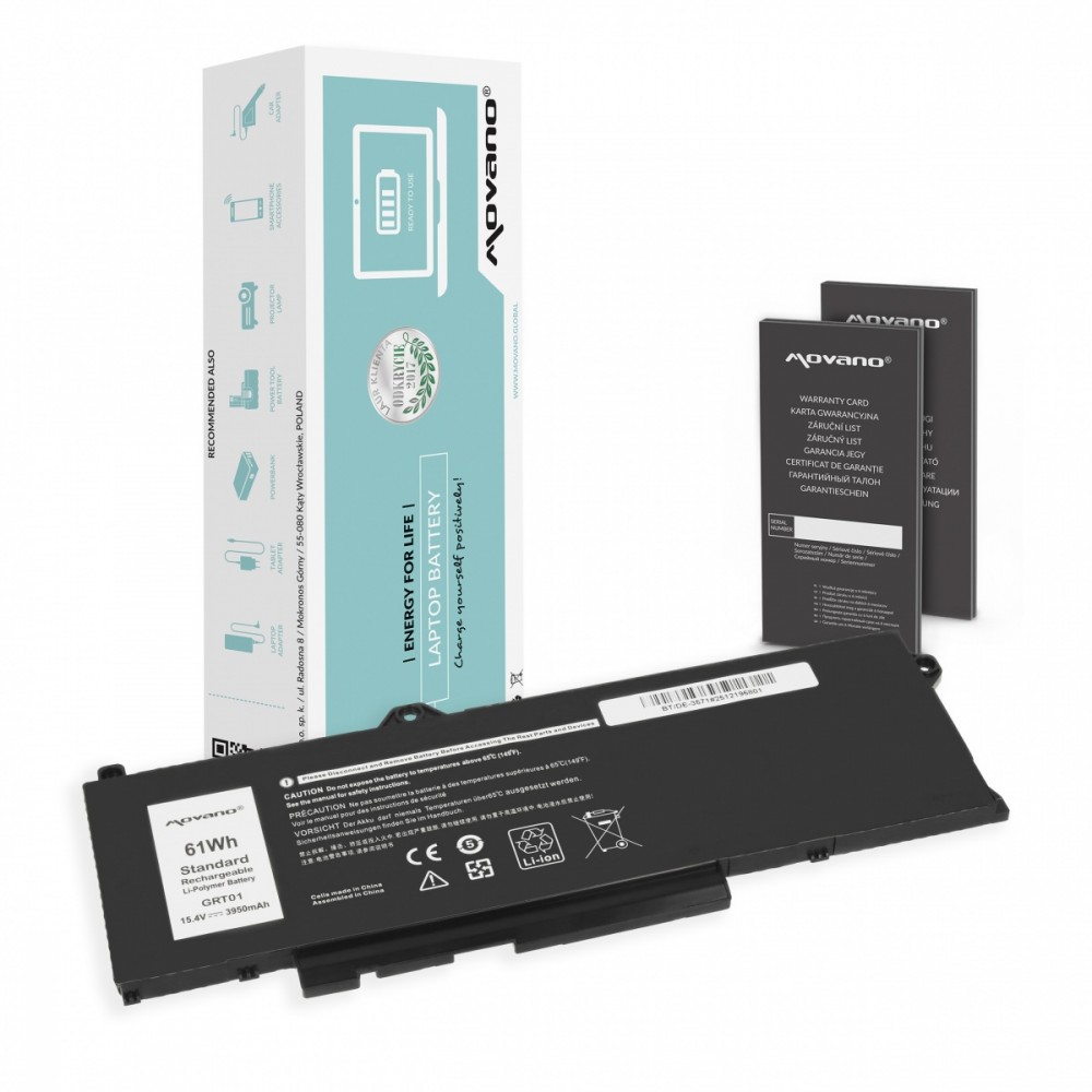 Movano  Battery GRT01 for Dell Latitude