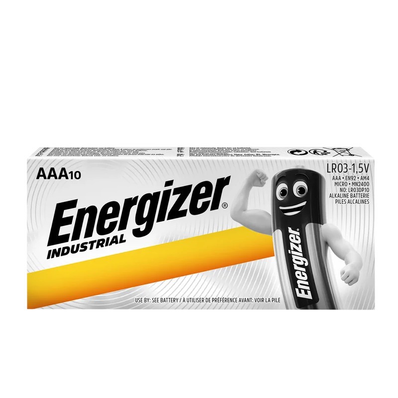 ENERGIZER  BATTERY l INDUSTRIAL ALKALINE AAA