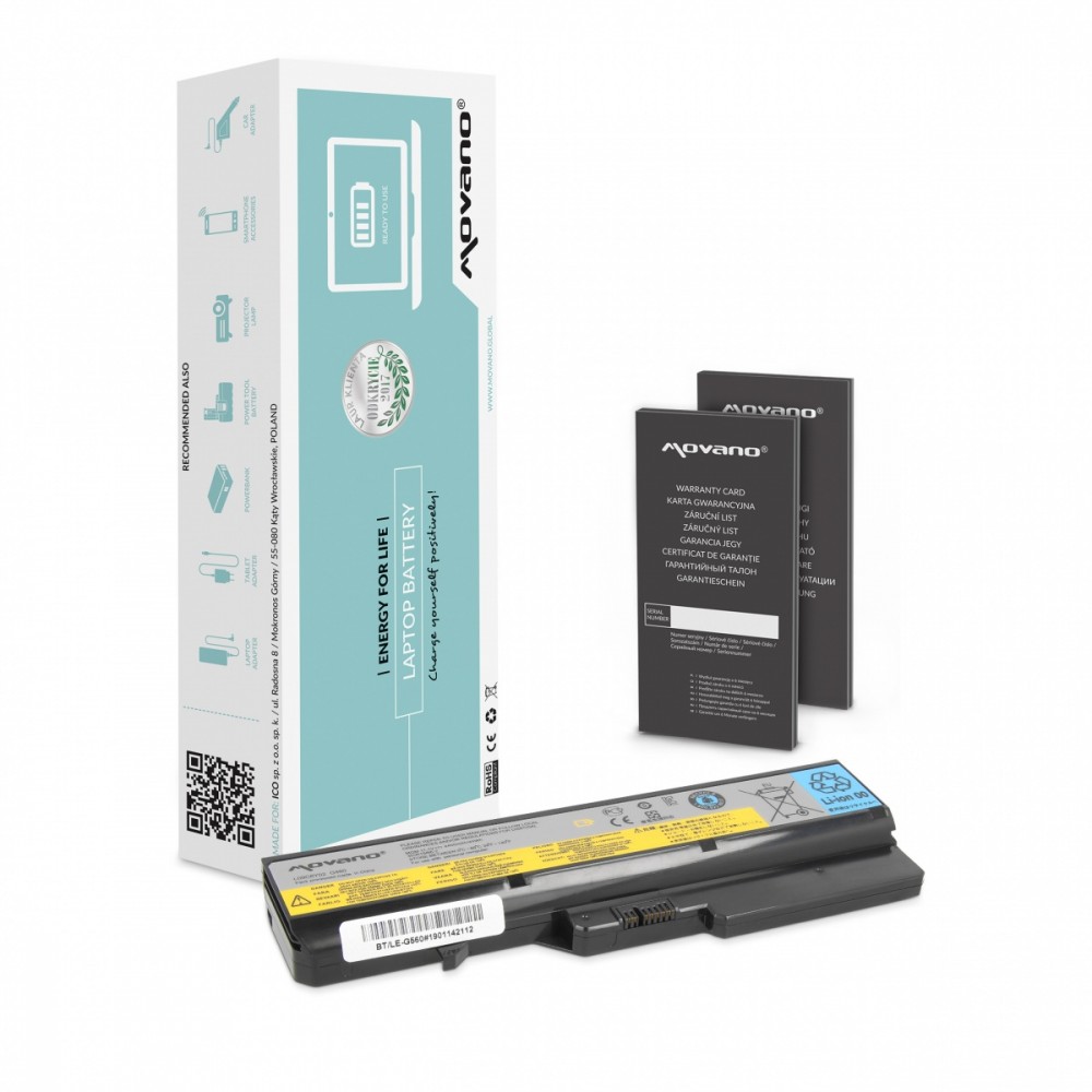 Movano  Battery L09L6Y02 for Lenovo B570