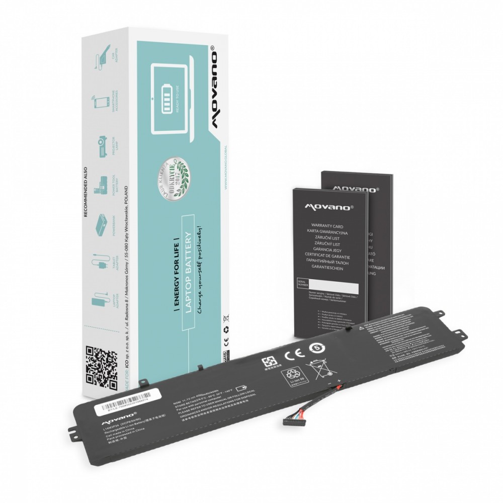 Movano  Battery L14M3P24 L14S3P24 for Lenovo