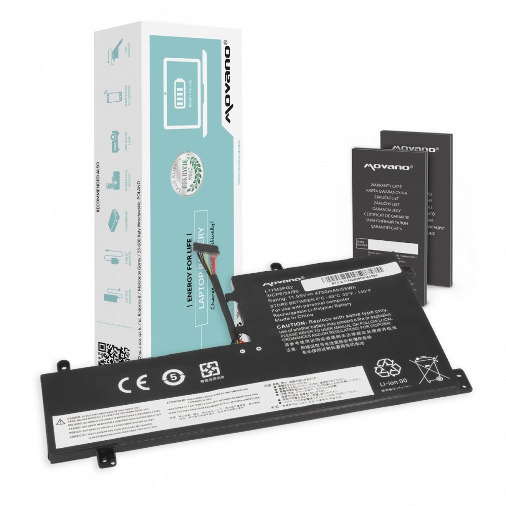 Movano  Battery L17C3PG2 for Lenovo Legion