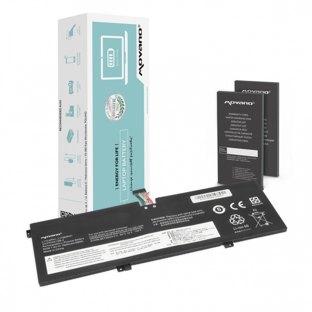 Movano  Battery L17C4PH1 for Lenovo Yoga