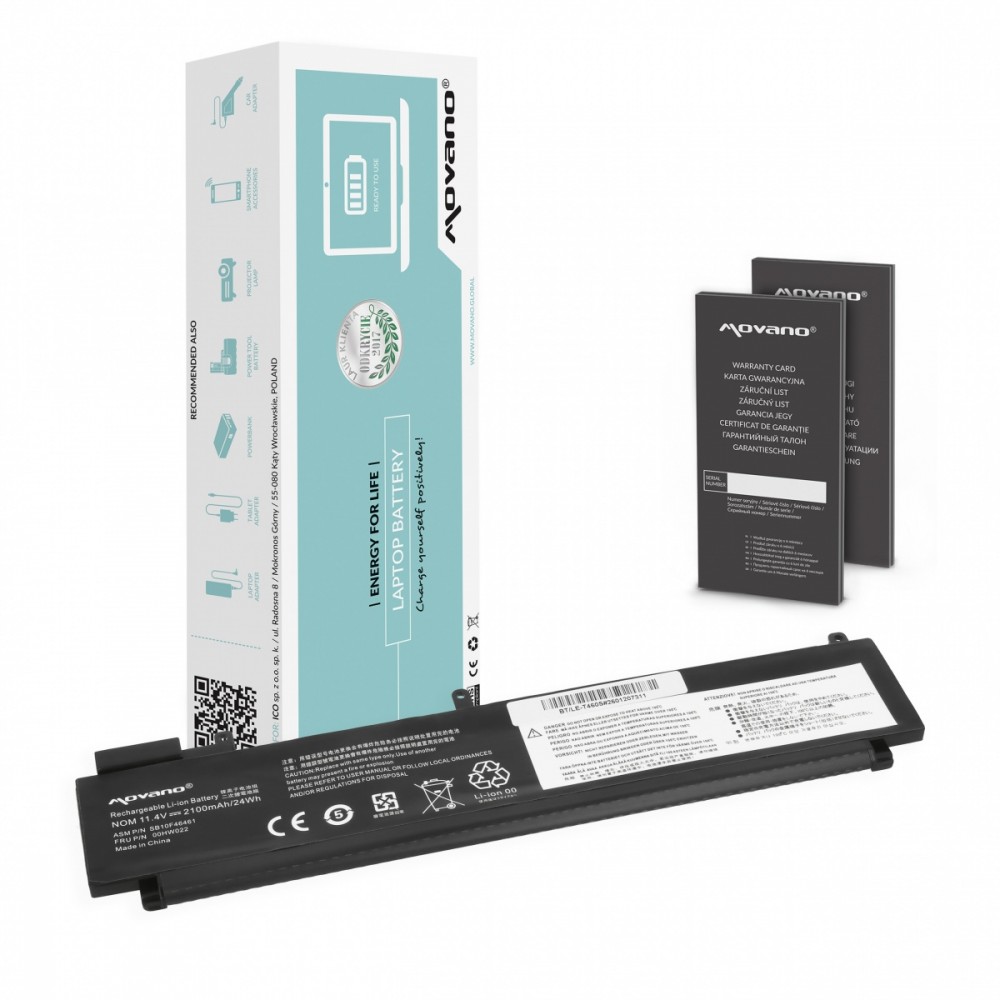 Movano  Battery L17L3P71 01AV478 for Lenovo