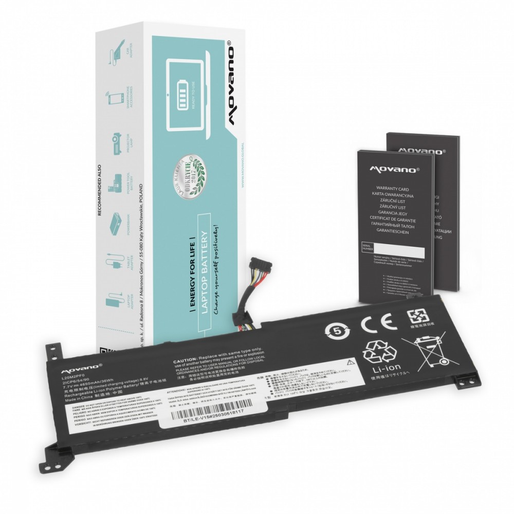 Movano Battery L20M2PF0 L20C2PF0 L20L2PF0 for